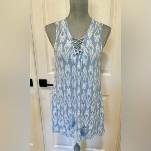 Staccato‎ Women’s Casual Blue & White Dress Size Small